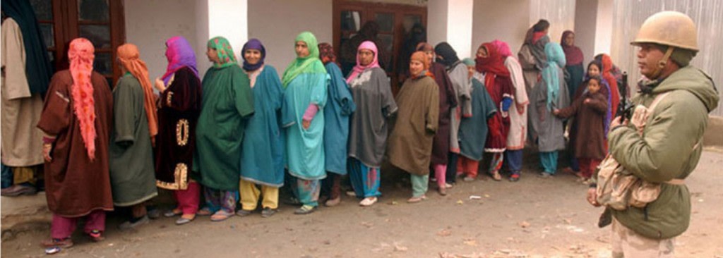 Brisk voting in Jammus Samba, low voter turnout in Valley