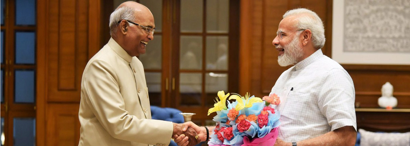 PM Modi and other BJP leaders wish Prez Kovind on his 73rd Birthday