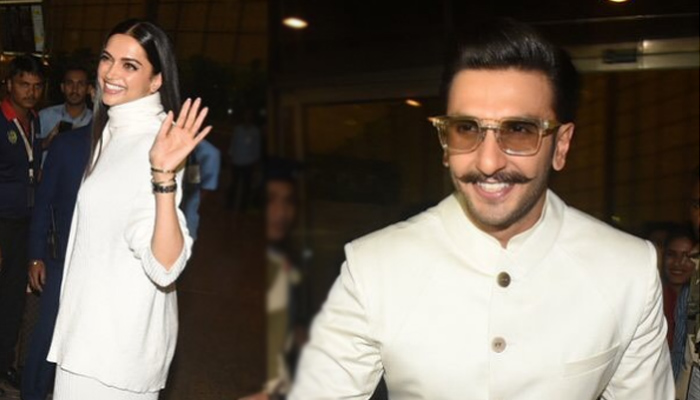 Deepika-Ranveer twin in white as they head to Italy for wedding | See pics