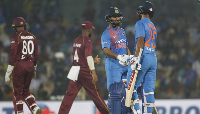 Chennai T20I: Dhawan, Pant excel; Ind beat WI by six wickets