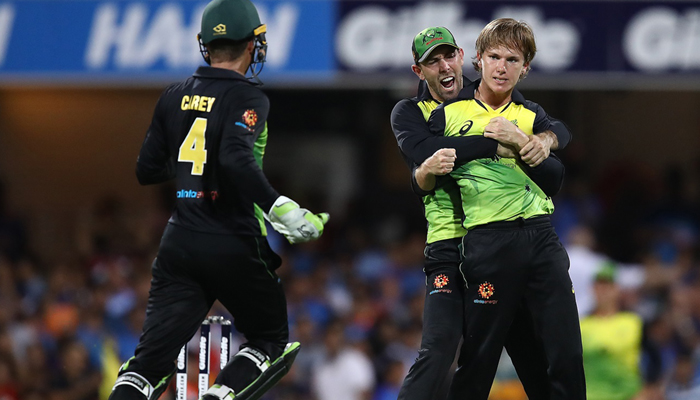 T20I, Ind vs Aus: Australia win by 4 runs by DL method