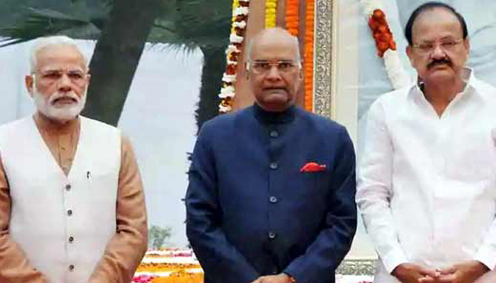 President Kovind, VP Naidu and PM Modi greets nation on Diwali