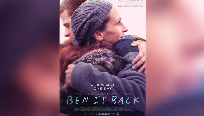 Julia Roberts plays mom to drug addict son in Ben Is Back