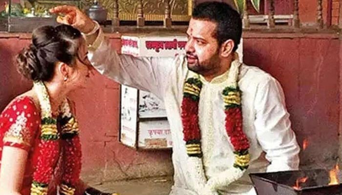 Rahul Mahajan marries 18 years younger model for 3rd time