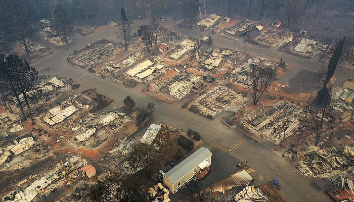 California wildfires: 74 killed, over 1000 missing