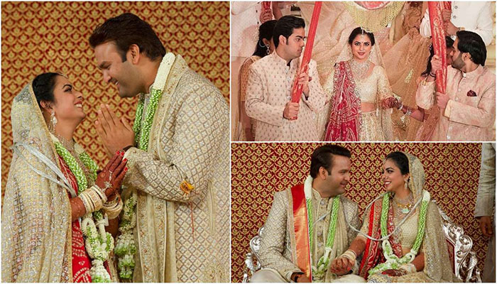 Inside Isha Ambani’s wedding: Mukesh Ambani gets emotional