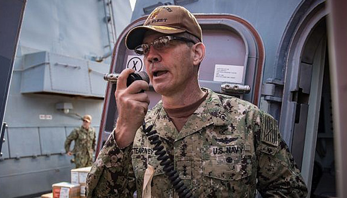 US navy commander in Middle East found dead