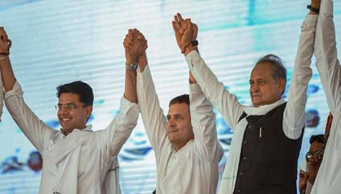 Meeting with Gahlot, Sachin over, Rahul takes no name for Rajasthan CM