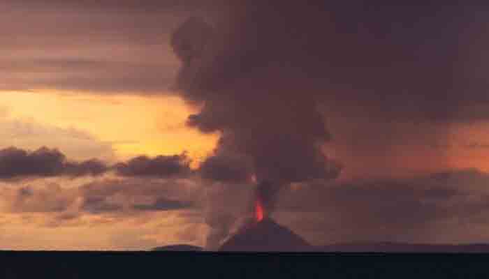 Volcano Tsunami: 43 killed, over 580 injured